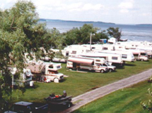 Rice Lake, Ontario, Canada - Sunrise Tourist Trailer Park